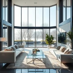 Panele szklane w aranżacji wnętrz: Elegancja i funkcjonalność