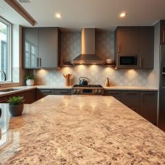 Kuchnia z granitowym blatem: trwałość, styl i inspiracje wnętrz