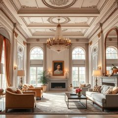 Luksusowe wnętrza: trendy, materiały i proces projektowania