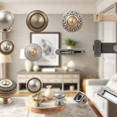 Inspiracje i rodzaje akcesoriów meblowych do aranżacji wnętrz